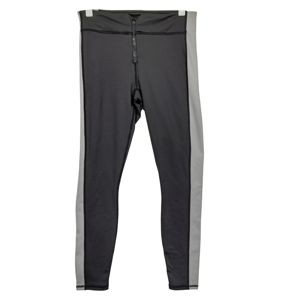 Fabletics Gray Zip Fly Activewear Utility Pants - Size‎ Small
